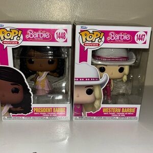 Bundle of Two Barbie Funko Pops